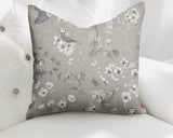 Cosette Bird Reversible Indoor/Outdoor Square Pillow