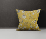 Cosette Bird Reversible Indoor/Outdoor Square Pillow