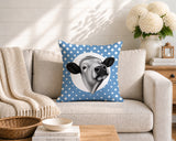 Cow Indoor/Outdoor Reversible Square Pillow