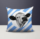 Cow Indoor/Outdoor Reversible Square Pillow