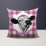 Cow Indoor/Outdoor Reversible Square Pillow