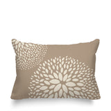 Crawley Floral Spun Polyester Lumbar Indoor/Outdoor Throw Pillow