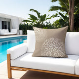 Crawley Floral Reversible Indoor/Outdoor Square Pillow