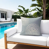 Crawley Floral Reversible Indoor/Outdoor Square Pillow