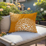 Crawley Floral Spun Polyester Lumbar Indoor/Outdoor Throw Pillow