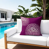 Crawley Floral Reversible Indoor/Outdoor Square Pillow