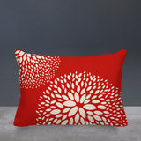 Crawley Floral Spun Polyester Lumbar Indoor/Outdoor Throw Pillow