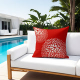Crawley Floral Reversible Indoor/Outdoor Square Pillow