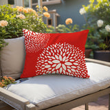 Crawley Floral Spun Polyester Square Indoor/Outdoor Throw Pillow