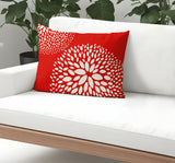 Crawley Floral Spun Polyester Lumbar Indoor/Outdoor Throw Pillow