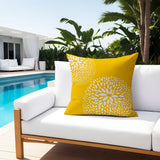 Crawley Floral Reversible Indoor/Outdoor Square Pillow