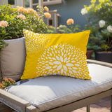 Crawley Floral Spun Polyester Lumbar Indoor/Outdoor Throw Pillow