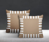 Credo Geometric Reversible Indoor/Outdoor Square Pillow