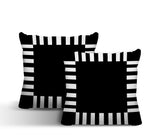 Credo Geometric Reversible Indoor/Outdoor Square Pillow