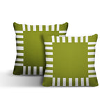 Credo Geometric Reversible Indoor/Outdoor Square Pillow