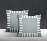 Credo Geometric Reversible Indoor/Outdoor Square Pillow