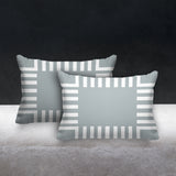 Credo Geometric Reversible Indoor/Outdoor Rectangular Pillow