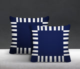Credo Geometric Reversible Indoor/Outdoor Square Pillow