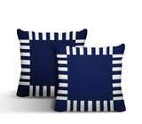 Credo Geometric Reversible Indoor/Outdoor Square Pillow