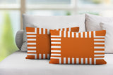 Credo Geometric Reversible Indoor/Outdoor Rectangular Pillow