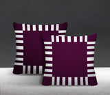 Credo Geometric Reversible Indoor/Outdoor Square Pillow