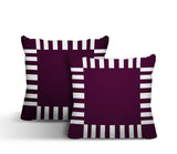 Credo Geometric Reversible Indoor/Outdoor Square Pillow