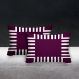 Credo Geometric Reversible Indoor/Outdoor Rectangular Pillow