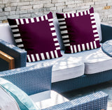 Credo Geometric Reversible Indoor/Outdoor Square Pillow