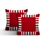 Credo Geometric Reversible Indoor/Outdoor Square Pillow