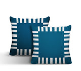 Credo Geometric Reversible Indoor/Outdoor Square Pillow
