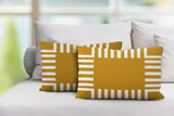 Credo Geometric Reversible Indoor/Outdoor Rectangular Pillow