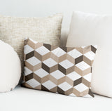 Cuba Square Indoor/Outdoor Throw Pillow