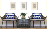 Cuba Square Indoor/Outdoor Throw Pillow