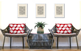 Cuba Square Indoor/Outdoor Throw Pillow