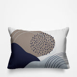 Cyn Abstract Outdoor Reversible Throw Rectangular Pillow