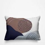 Cyn Abstract Outdoor Reversible Throw Rectangular Pillow