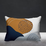 Cyn Abstract Outdoor Reversible Throw Rectangular Pillow