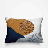 Cyn Abstract Outdoor Reversible Throw Rectangular Pillow