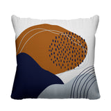 Cyn Abstract Reversible Indoor/Outdoor Square Pillow