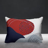 Cyn Abstract Outdoor Reversible Throw Rectangular Pillow
