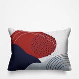 Cyn Abstract Outdoor Reversible Throw Rectangular Pillow