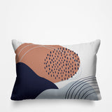 Cyn Abstract Outdoor Reversible Throw Rectangular Pillow