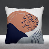 Cyn Abstract Reversible Indoor/Outdoor Square Pillow
