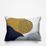 Cyn Abstract Outdoor Reversible Throw Rectangular Pillow