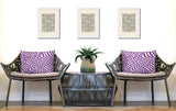 Lola Zebra Print Indoor/Outdoor Reversible Rectangular Pillow
