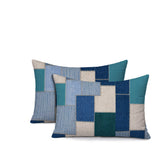 Kazie Patches Indoor/Outdoor Reversible Rectangular Pillow