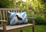 Dachshund Dog  Indoor/Outdoor Reversible Rectangular Pillow