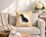 Dachshund Dog  Indoor/Outdoor Reversible Square Pillow