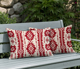 Dakota 2 Sets Indoor/Outdoor Reversible Rectangular Pillow