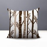 Dali Bird Reversible Indoor/Outdoor Square Pillow
